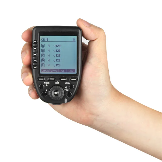 Godox XPro-C Flash Transmitter with E-TTL II 2.4G Wireless X System HSS LCD Screen for DSLR Camera