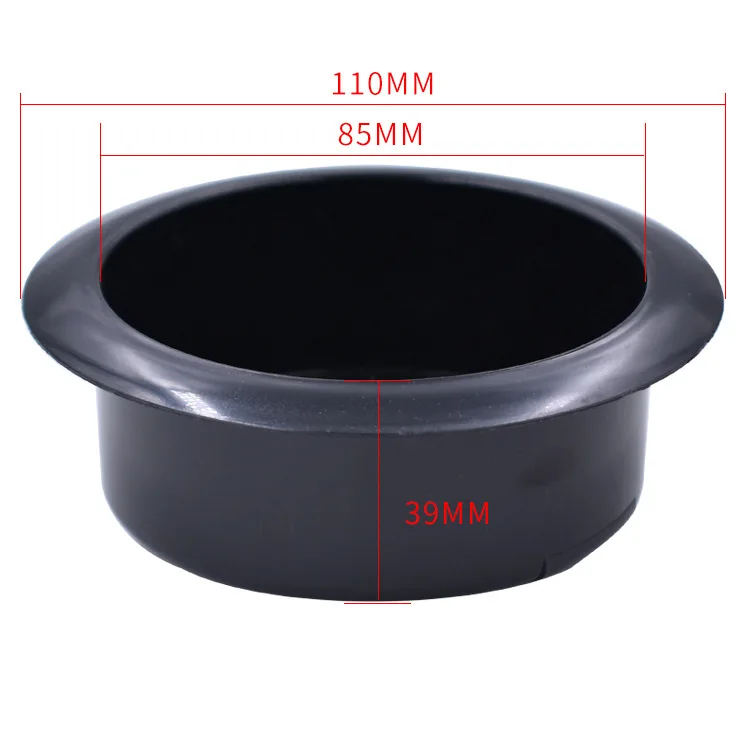 Wholesale  Quality Spinning Black Sofa Cup Holder Aluminium Furniture Cup Holder