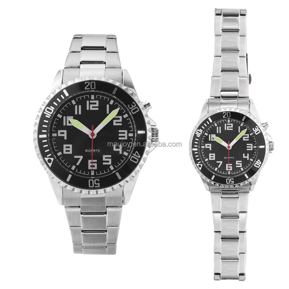 Germany Spanish English Talking Watch Jumbo Number Analog for the Blind Visually Impaired Seniors