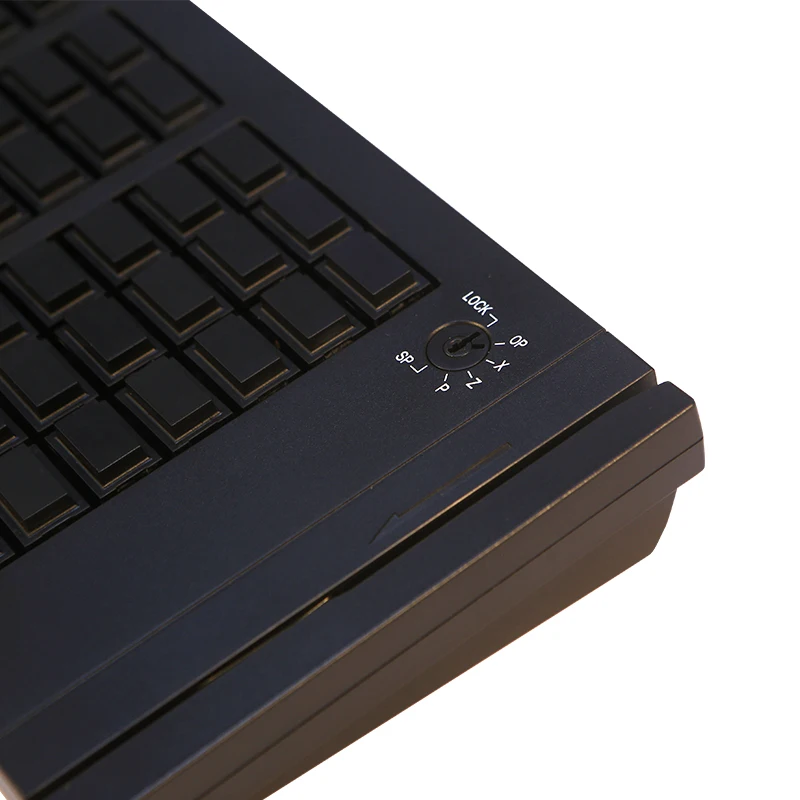 KB66 USB новейшая программируемая настраиваемая клавиатура для супермаркетов с 66 клавишами и считывателем смарт-карт