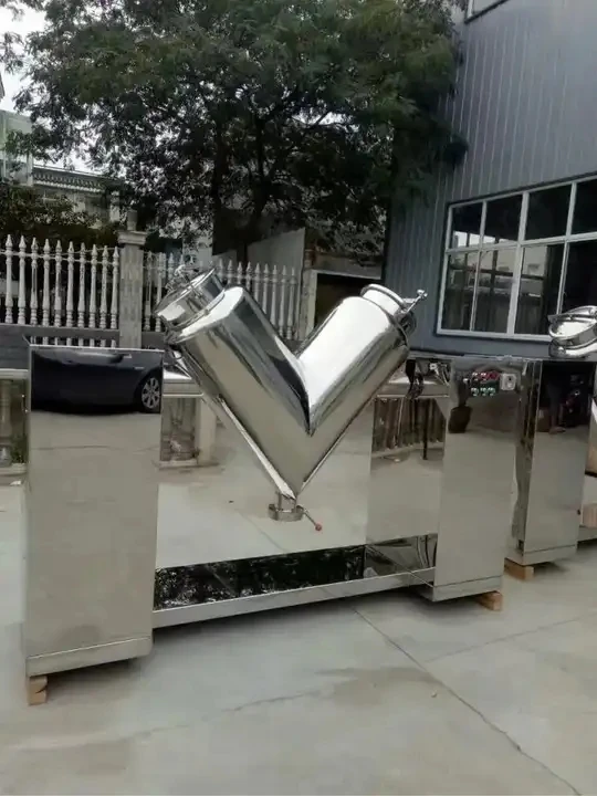 Laboratory Chemical Food Dry Powder Mixer Rotary Drum Mixer Agarbatti Powder Milk Powder Mixing Machine