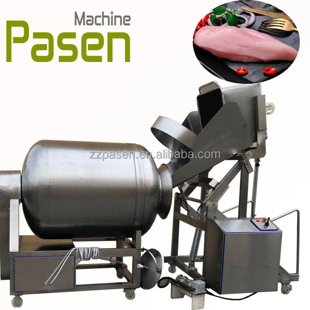 meat tumbler vacuum marinator marinating machine 1000 kg Meat tumbler with cooling system