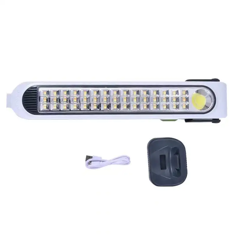 Abs plastic 3 mode light color 1000 high lumen emergency lamp led rechargeable emergency light