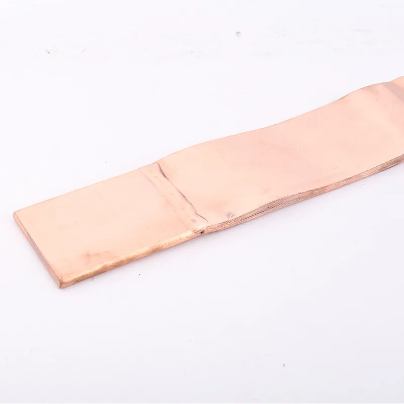 Custom Stretchable electric Laminated Flexible Soft Copper Connector bus bar copper Busbar For New Energy Battery
