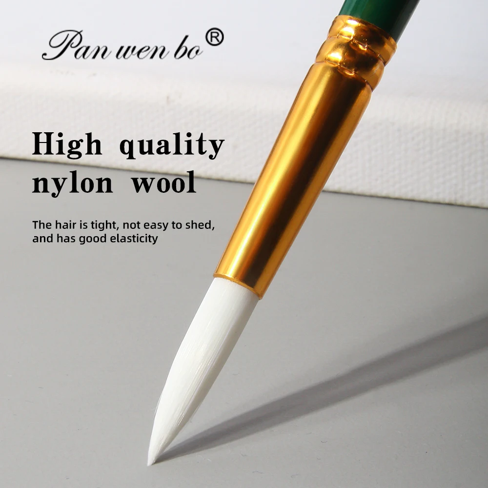 Artist supplies White Paint Brushes watercolor paintbrush 6pcs/set acrylic painting set painting brush oil brush