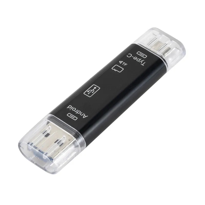 Лидер продаж 2020 Переходник USB 3 1 Type-C «папа»-Micro 0 2 OTG TF SD «мама»