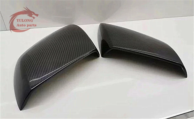Suitable for Lamborghini huracan LP580 LP610 EVO retrofit adhesive dry carbon fiber mirror cover reflector housing