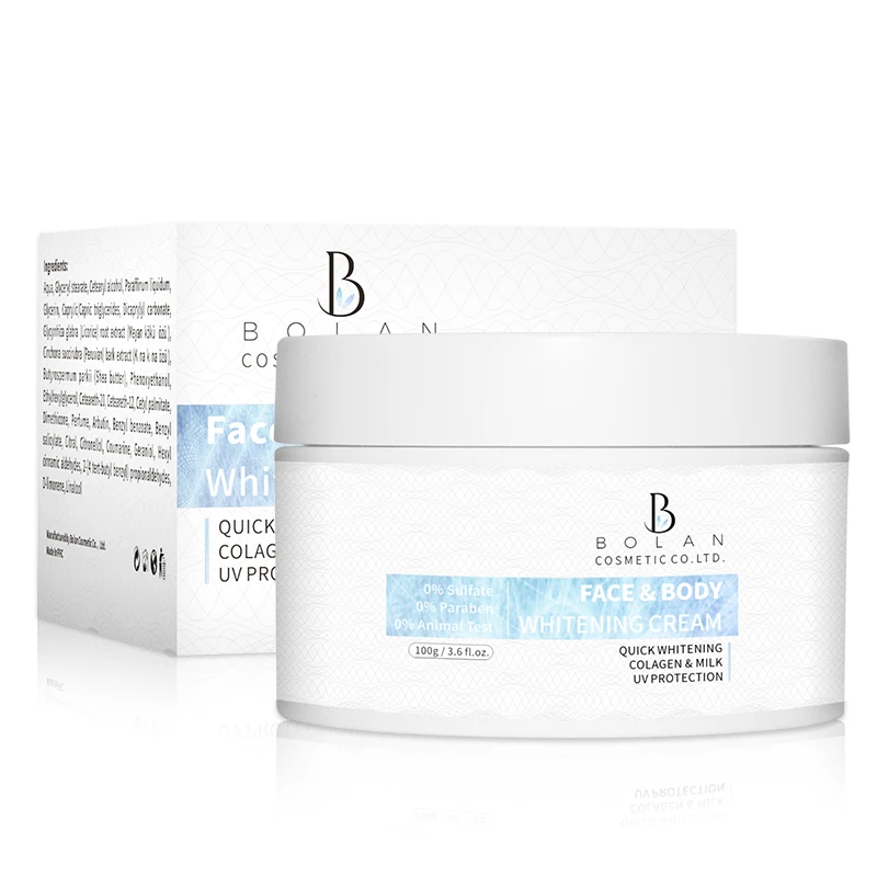 Wholesale korean whitening armpit face and body cream original strongly whitening creams for face