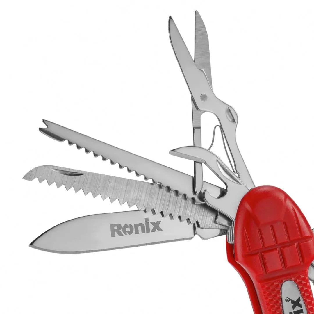 Rh-1192 Многофункциональный гаечный ключ Ronix из нержавеющей стали Отвертка Нож открывалка нож