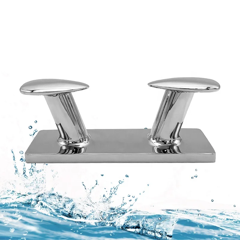 2023 Boat Parts Marine Hardware 316 Stainless Steel Horn Bollard