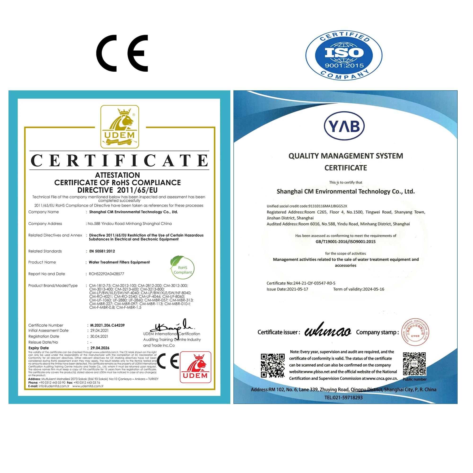 SW4014 Sea water Desalination Membranes Reverse Osmosis Membrane Seawater Desalination for Boat