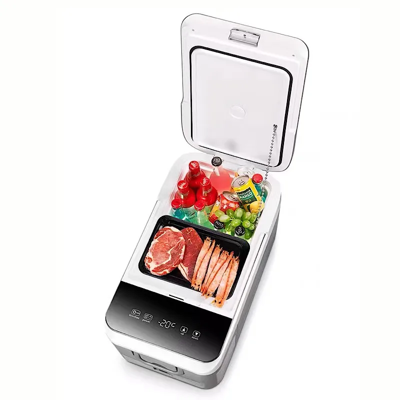 portable refrigerator freezer car car refrigerator gas hfc 134a 4l plastic mini fridge refrigerator for car