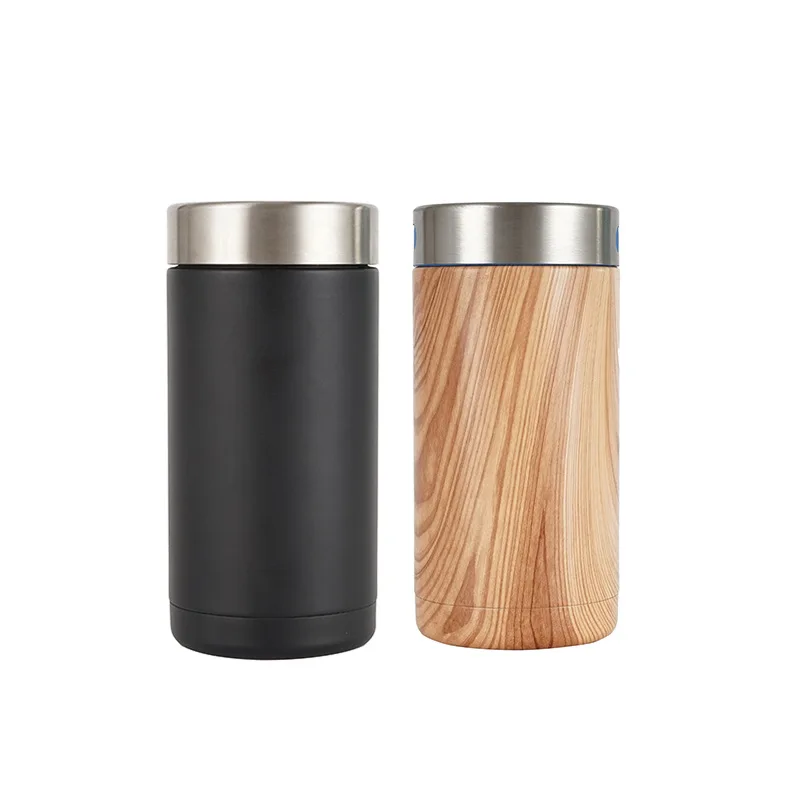 best-selling 304 stainless steel insulation keep cold cup cold can bottle cup office gift double wall beer keep cold can