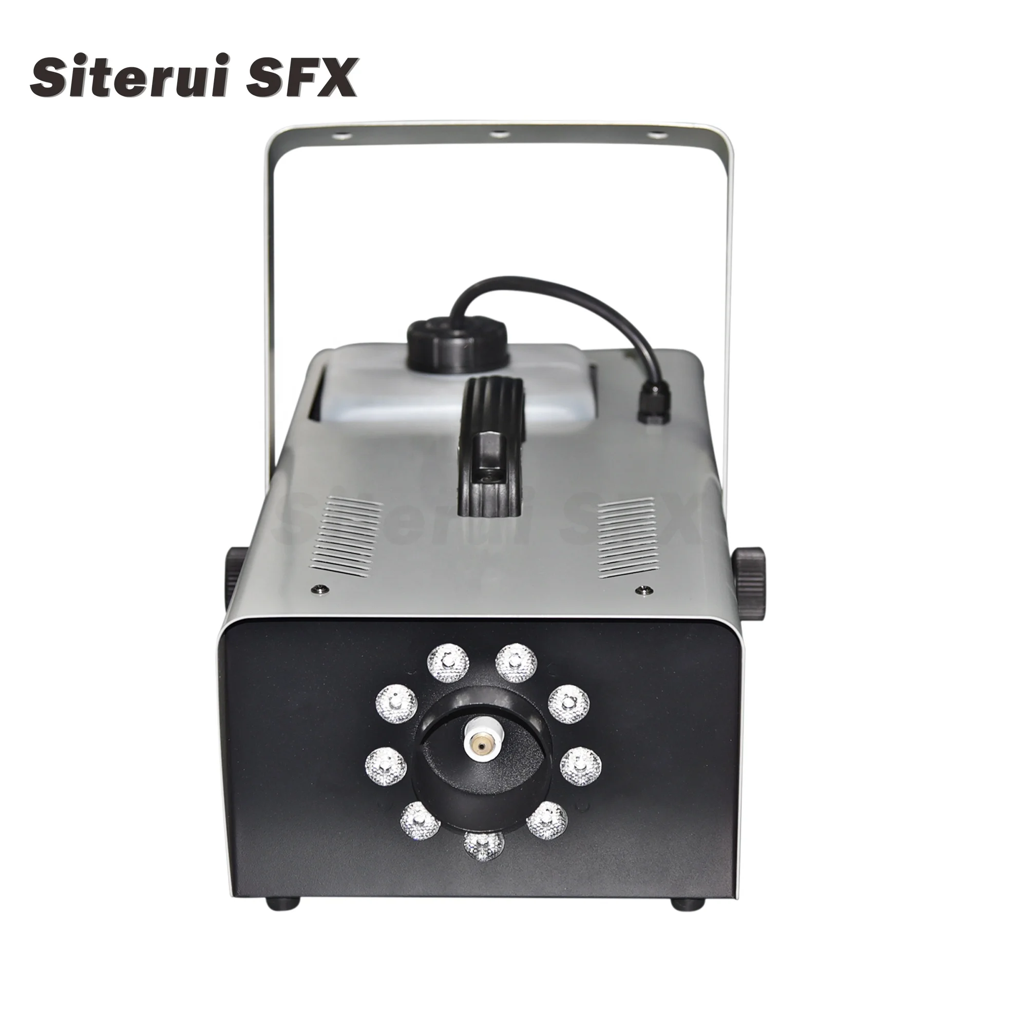 SITERUI SFX Stage effect good effect  smoke generator  1500W 9*3W LED fog machine  for evening club and disco