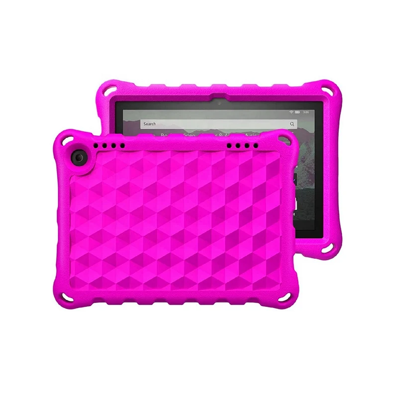 Foam Tablet Cover Lightweight Shockproof Soft EVA New Arrival Simple Style Low Price Kids for Amazon Kindle Fire HD 7 2022 5 PCS