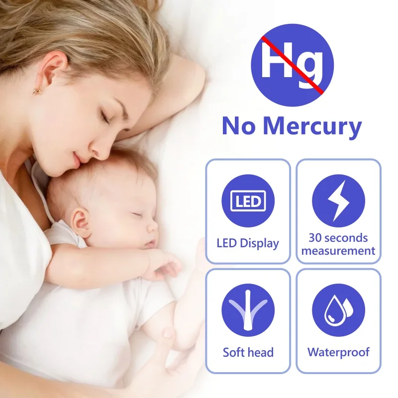 Hospital Use Fever Thermometer Wholesale OEM Available Oral Digital Thermometer