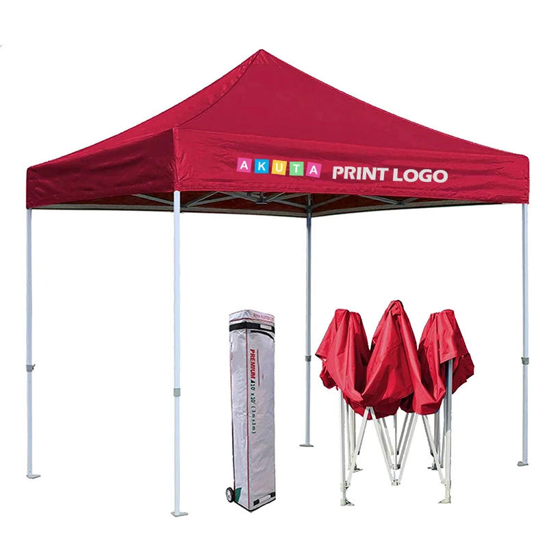 Custom printed outdoor advertising rainproof awning event gazebo promotion pop-up trade show tent
