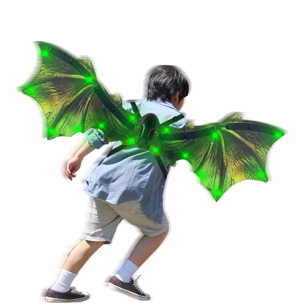 Electric Dinosaur Wings  Dress Up Props Electric Dinosaur Wings Lights Sound Monster Dressed Wings Toy