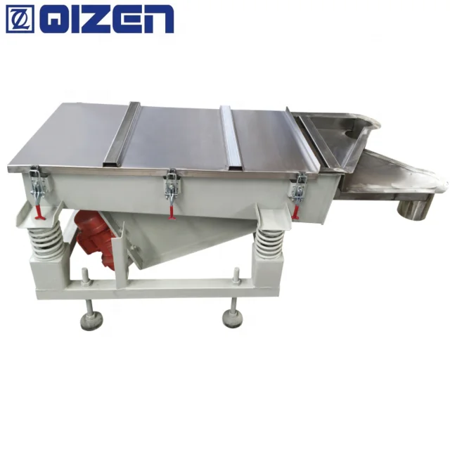 3 м линейный вибрационный станок из нержавеющей стали для пластиковой промышленности химической или пищевой