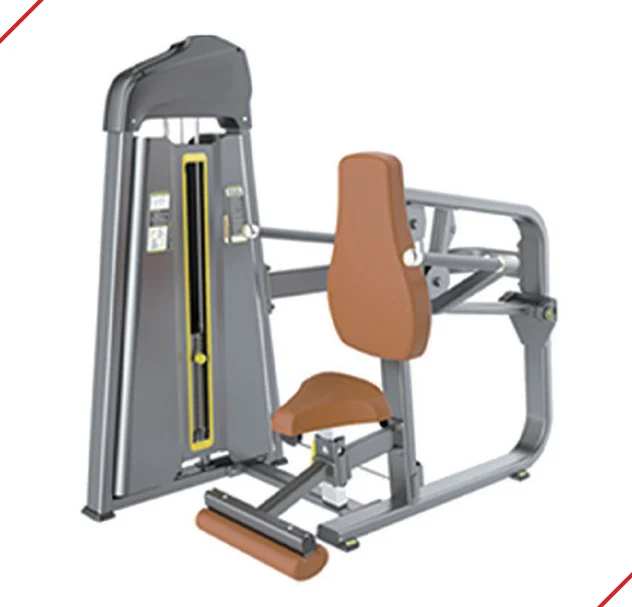 High quality strength machine gym sport exercise equipment triple head press down trainer