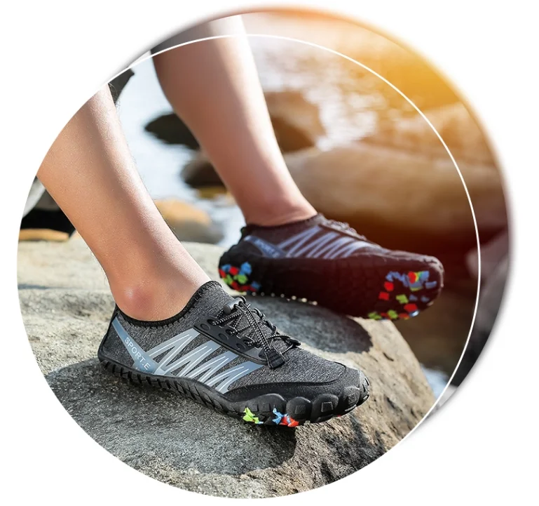 Новое поступление 2020, резиновые дышащие сетчатые пляжные кроссовки для горного туризма, спорта, дороги, бега