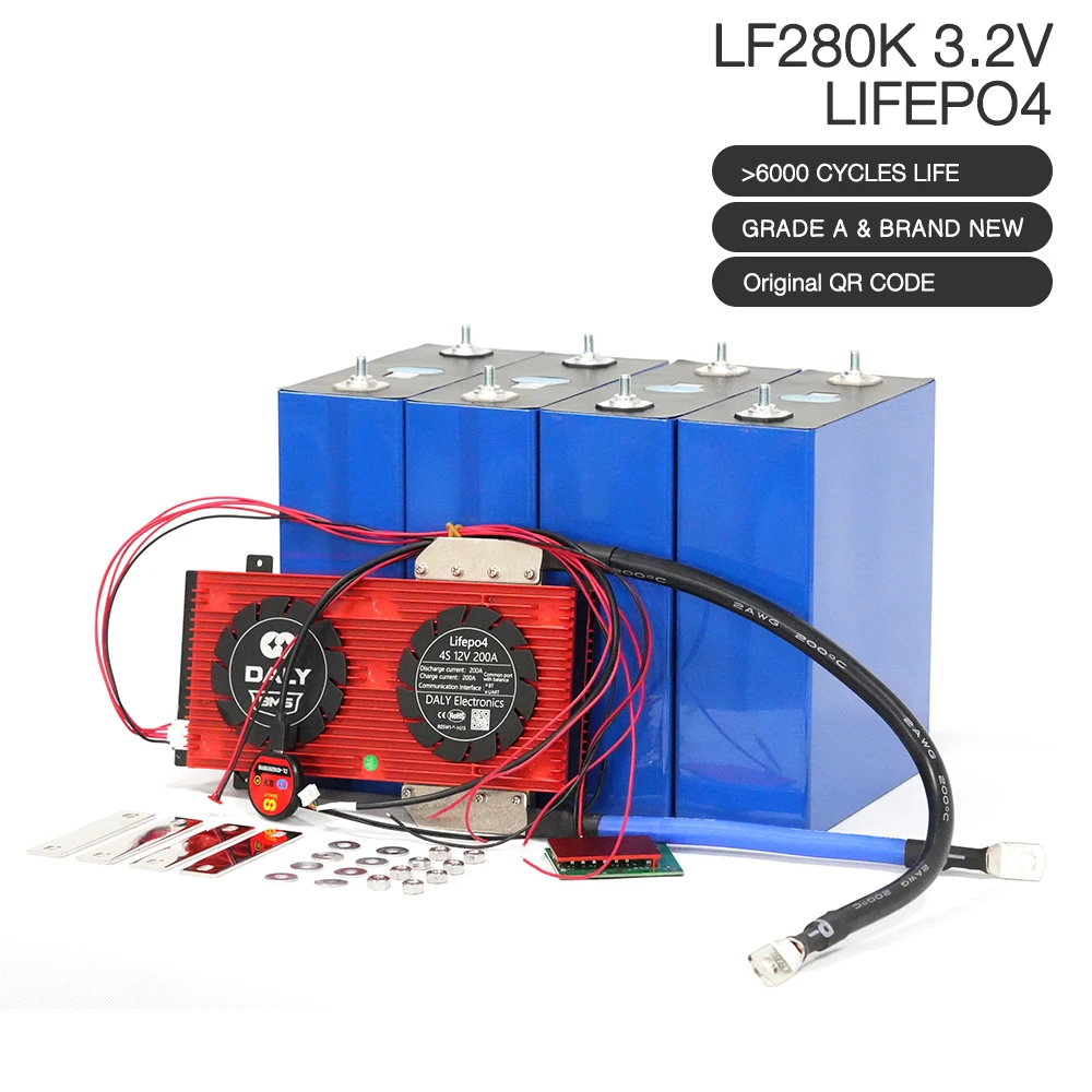 Shenzhen Teze оригинальный Lf280k для Diy 12 В 48 аккумулятор литий-ионный Аккумулятор Lifepo4 3 2 280ah