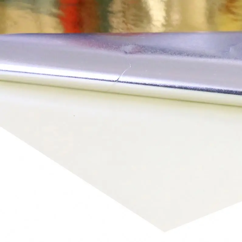 Оптовая продажа по индивидуальному заказу не оставите клей пустая виниловая ПЭТ стикер лист