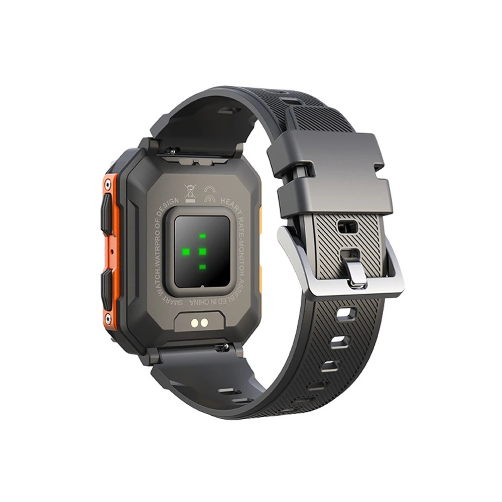 2024 Outdoor Smart Watch for Men BT Call IP68 Waterproof Large Memory Outdoor Sports Smartwatch 380mAh Large Battery