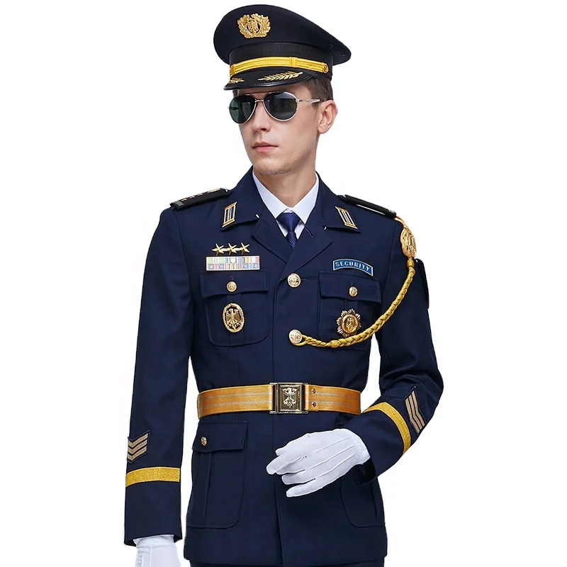 Униформа Офицера Безопасности нового дизайна с аксессуарами, униформа охранника