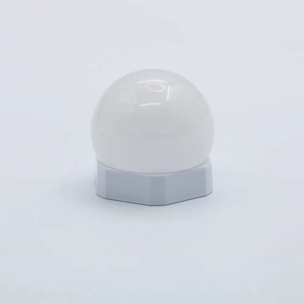 led mirror light tricolor makeup light USB dimming mirror headlight 45mm vanity mirror light bulbs