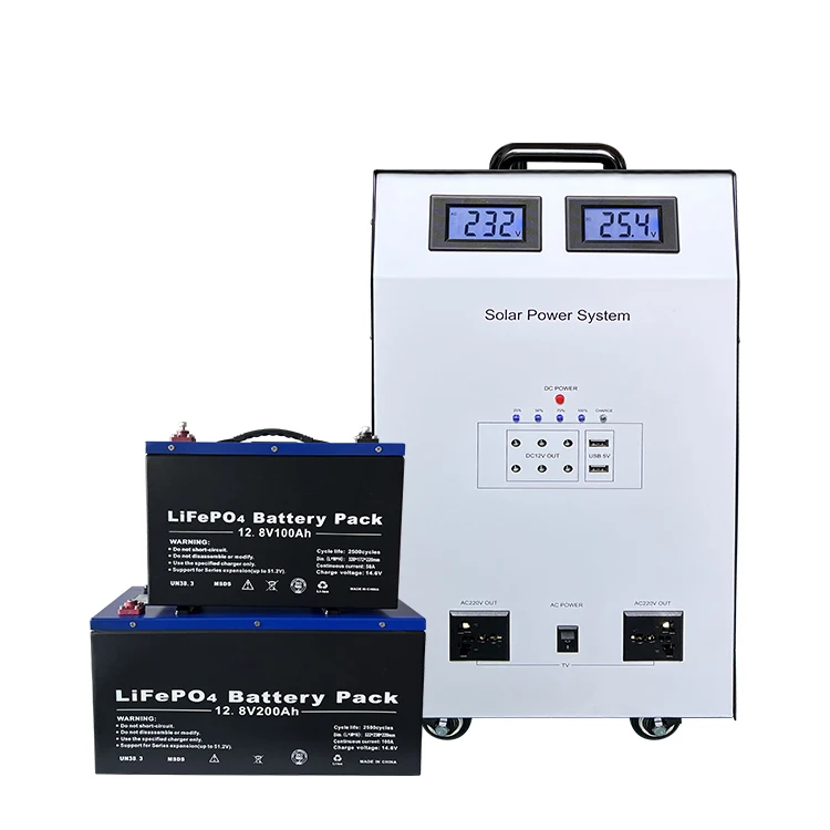 Solar Kit 2000w 3000w 5000w Portable Solar Panel Kit With Battery  Inverter