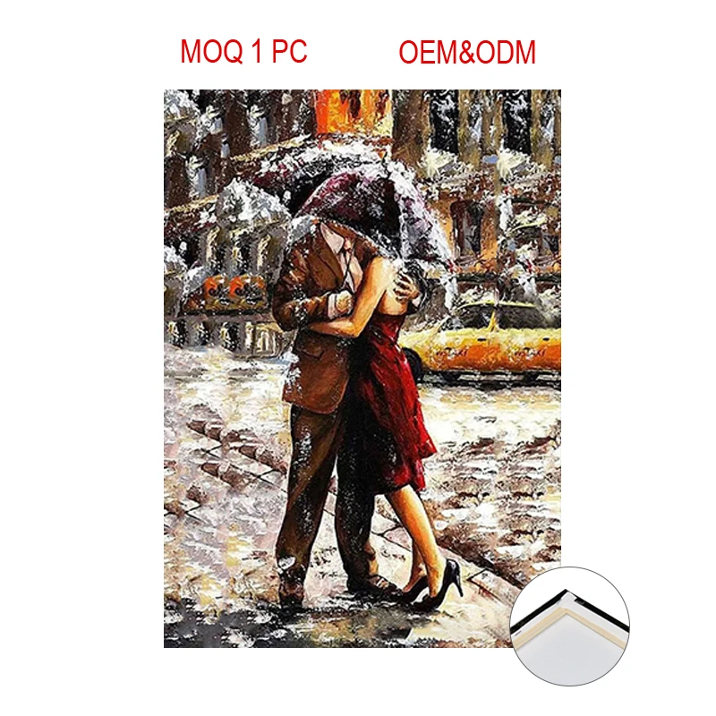 
OEM factory canvas painting Wall Decoration Textured Abstract Large Size Oil Painting for Living Room 