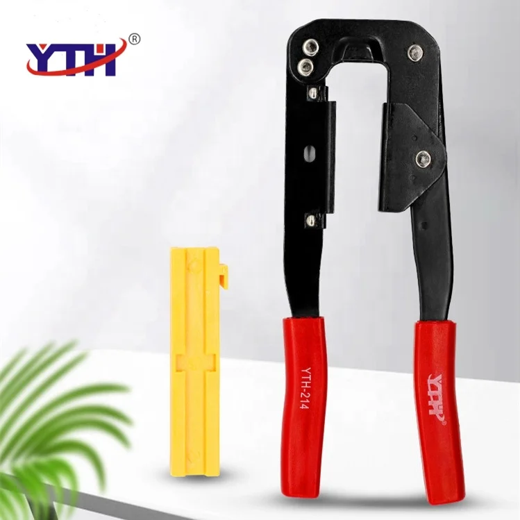 YTH  214 G-214 Durable Multifunction FC Computer Network wire Cable Connector crimping pliers IDC hand crimping tools pliers