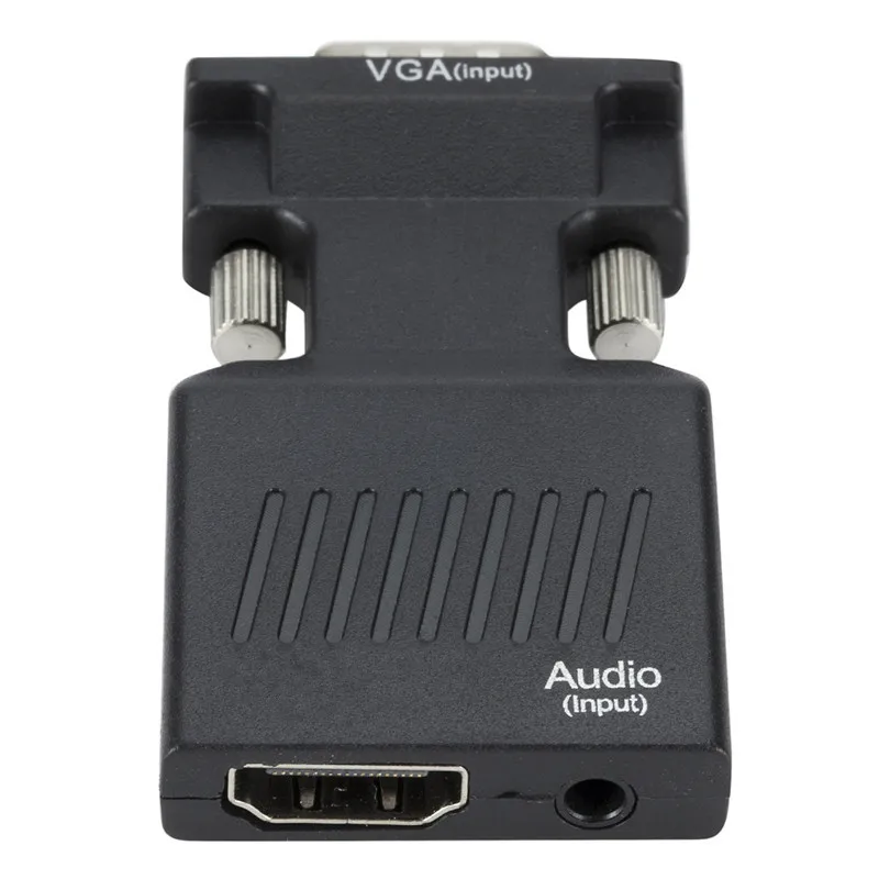 
High Quality cheap price 1080P HD to VGA Adapter male to female adaptor HDM Audio Video Cable 