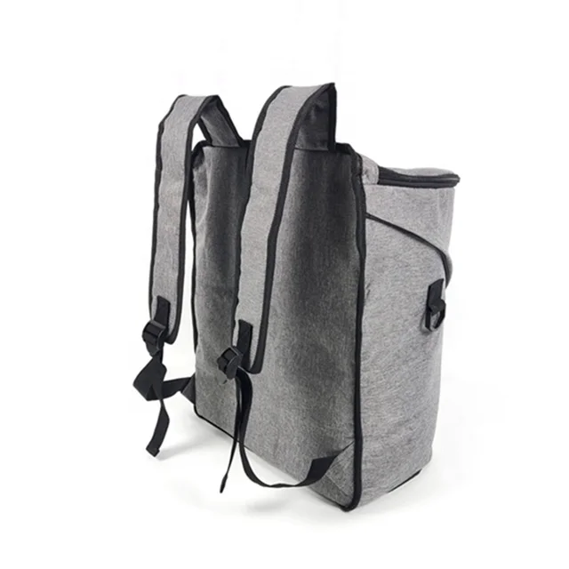 Lightweight Large Capacity 600D Polyester Fabric With Peva Lining Insulated Picnic Camping Oxford Soft Cooler Backpack