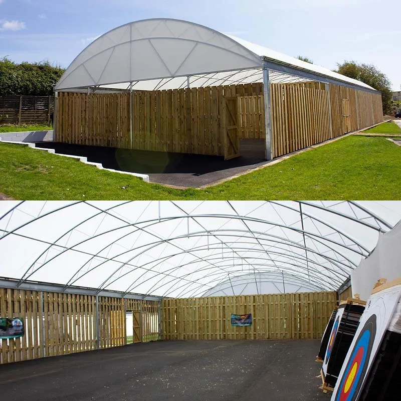 Carpa cancha baloncesto outdoor basketball soccer membrane structural shade roof design of stadium tent for basketball court