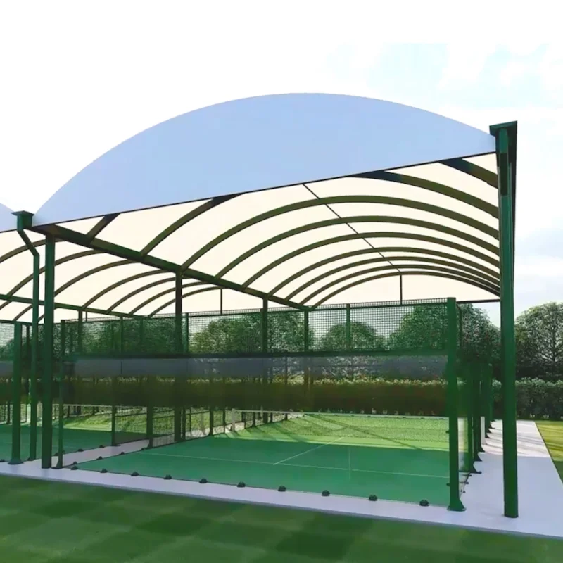 OEM Customizable Anti-corrosion Panoramic Padel Court Paddle Tennis Sports Fence to Sports Clubs Hotels and Padel Clubs