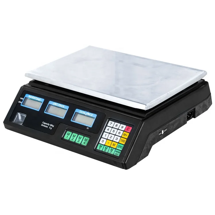 High Quality Manual Weighing Scale Price,  Market Smart 40kg Digital Scale