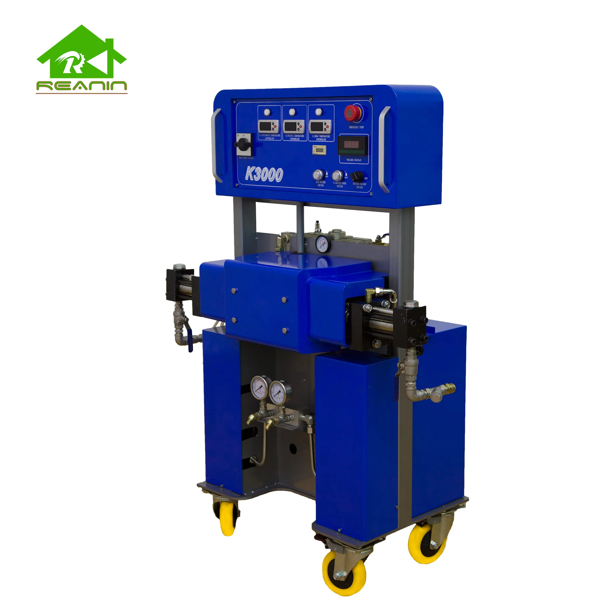 K3000 High Pressure Poliuretane Foam Machine PU Spray Injection Machine for Roof Coating