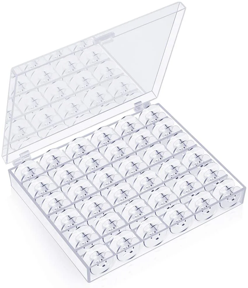 Transparent Premium Sewing Machine Bobbins A Simple Design Style Will Meet Sewing Needs Plastic Bobbins for Sewing Machine