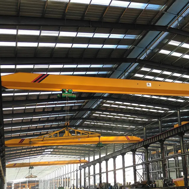 Good standard motor new single girder hoist 15 ton capacity overhead crane
