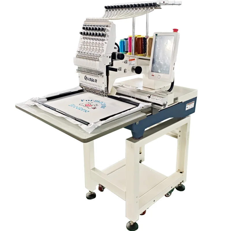 Заводская дешевая компьютерная одноголовная вышивальная машина Dahao головка машины tajiama 12 15 игл для рубашки