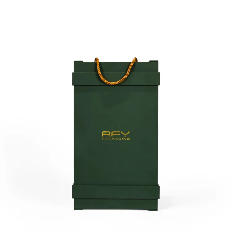 Vintage Wooden Wine Box WHISKY Gift Wine Glass Storage Boxes Luxury Boxes For Wine Bottles