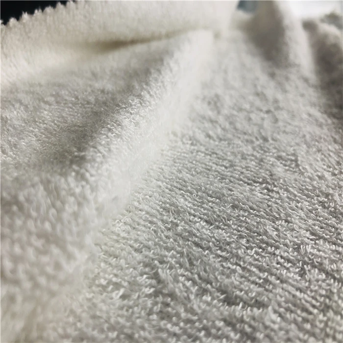 Wholesale Online Suppliers Bamboo Fiber Terry Towel Rayon Breathable Fabric Textile Raw Material