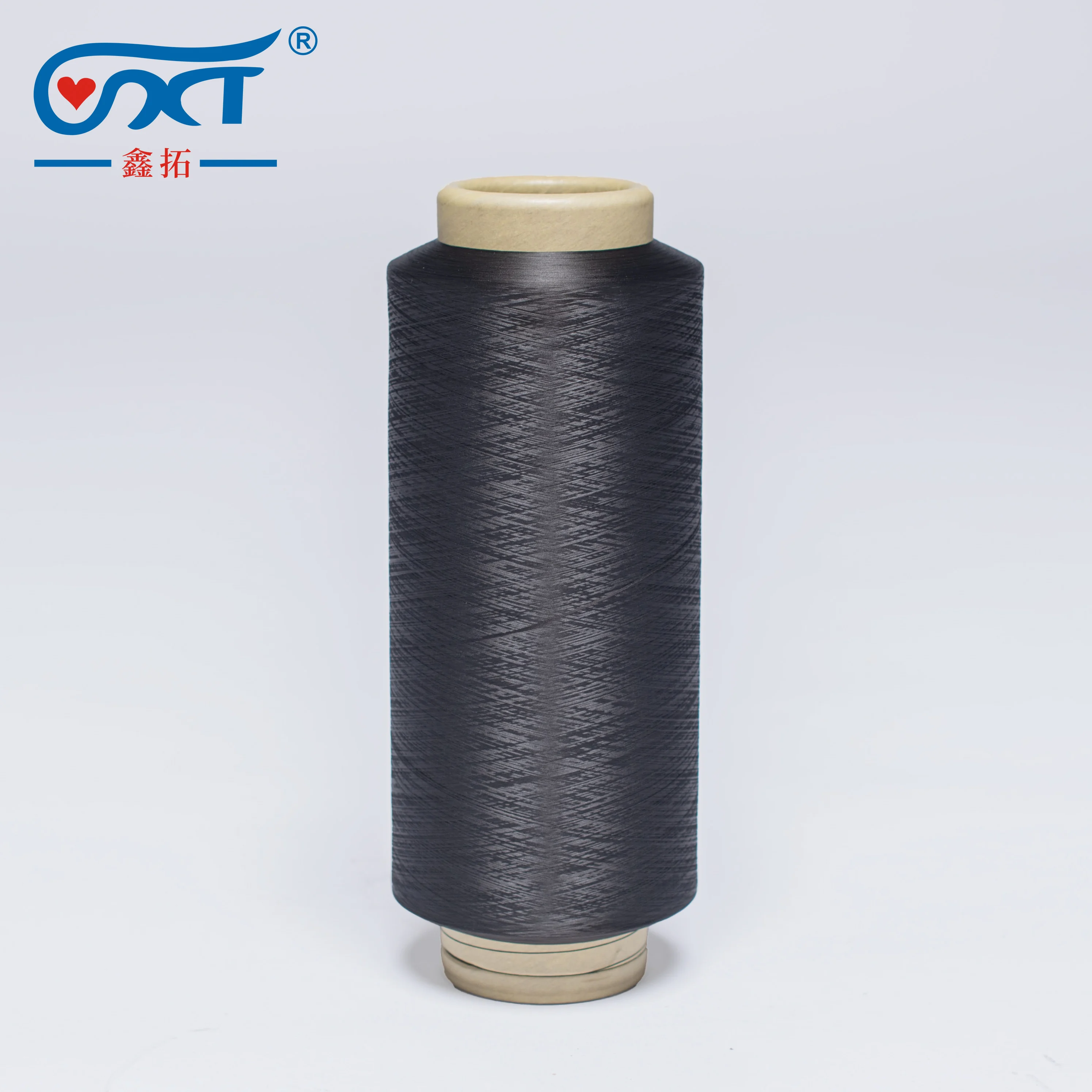 100% Polyester Textured Yarn Dty 150D/96F Nim/Sim Raw and Dope dyed color for knitting fabric