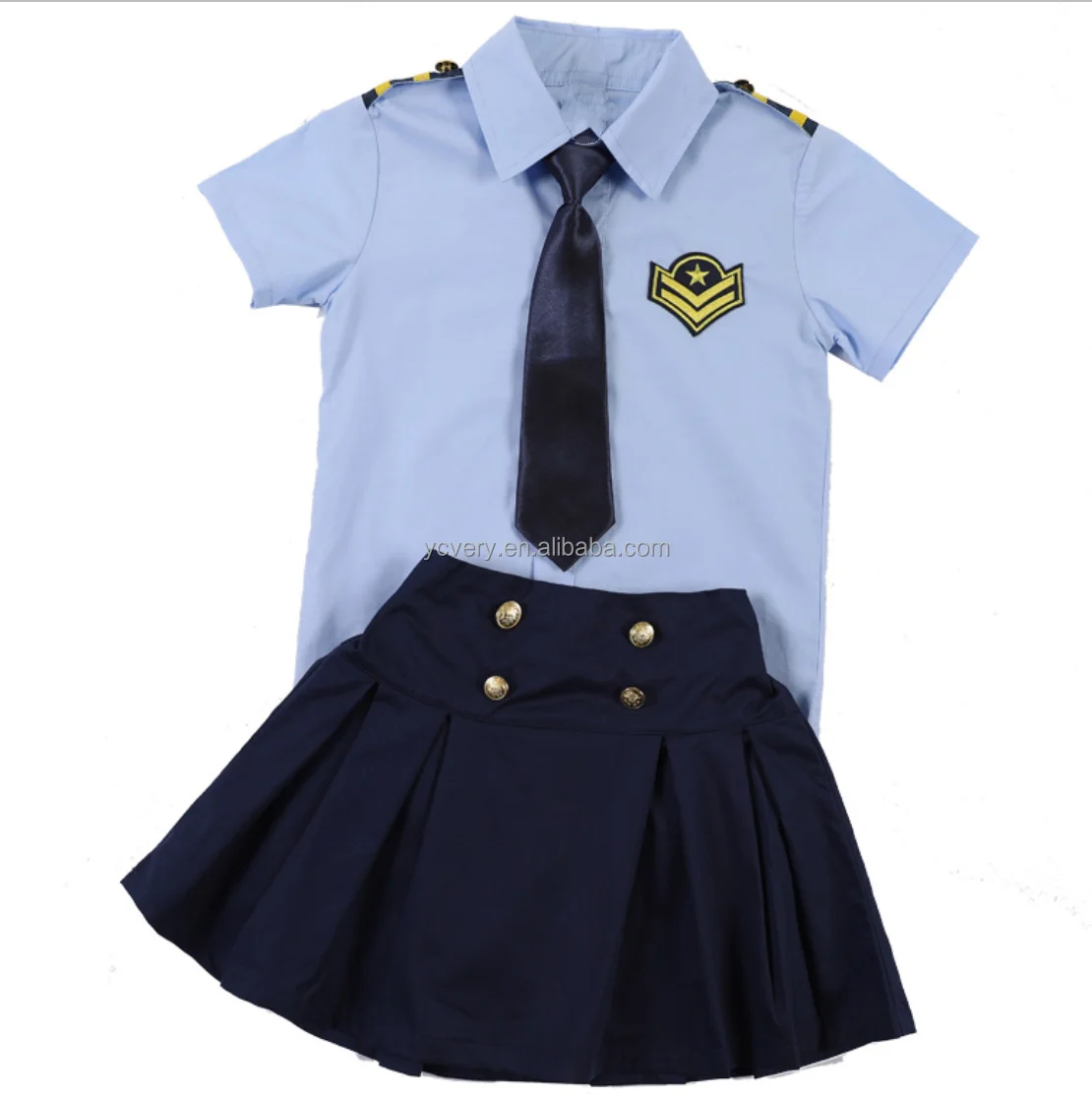 OEM Custom-Made School Student Boys And Girls Uniforms Blazer Ties Suits