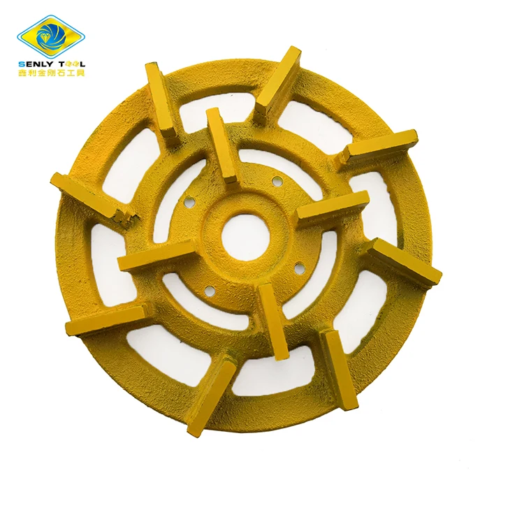 8 inch Diamond Grinding Disk Metal Disc polishing plate for Granite automatic polishing machine disc