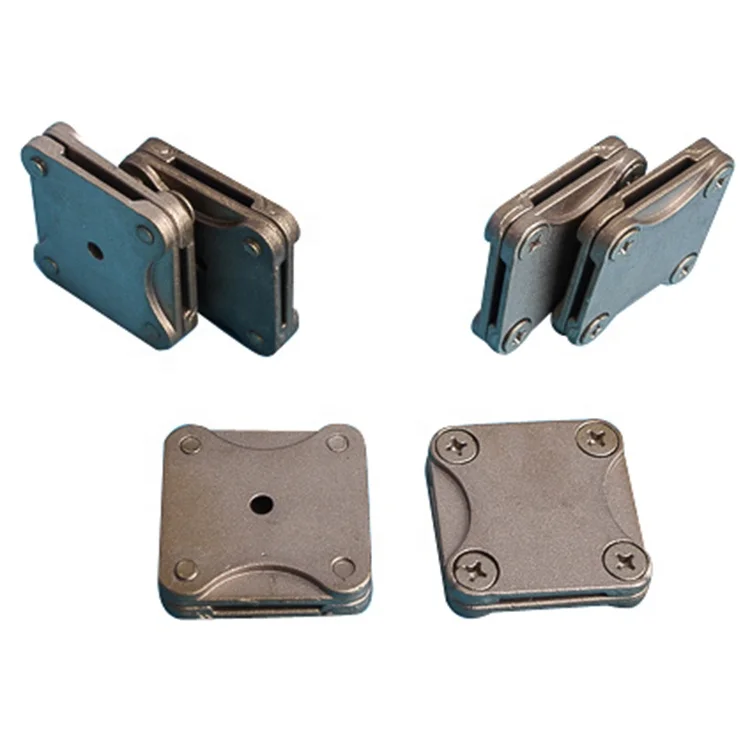 Brass square shape copper tape connector aluminum flat tape clamp