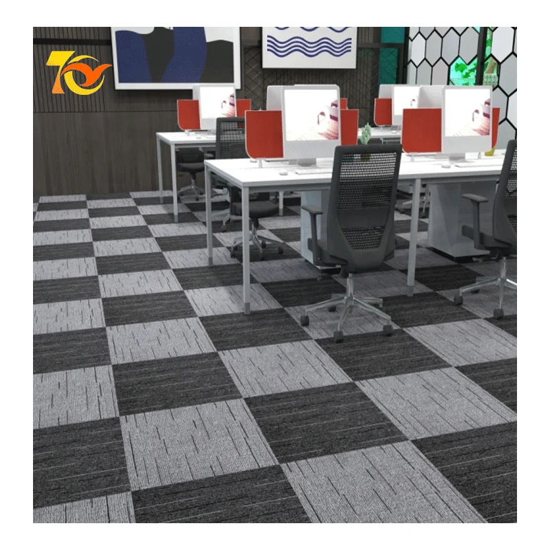 Anti-Slip Buy Carpet Tile Bitumen Backing Professional Factory Production Carpet Tile Price