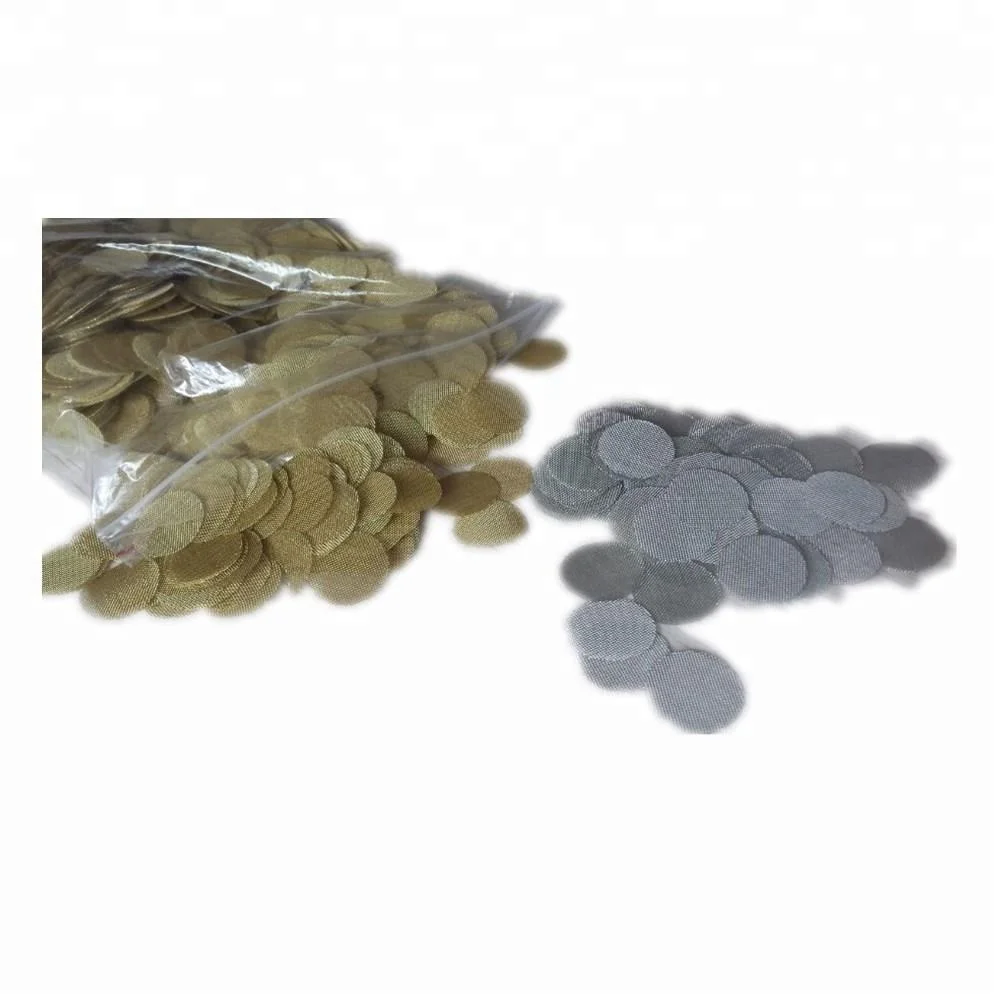 brass / stainless steel cone dome pipe smoking filter caps / bowl